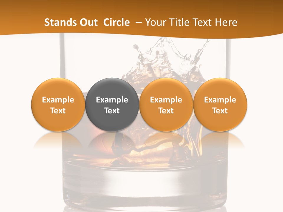 Hard Cold Single PowerPoint Template