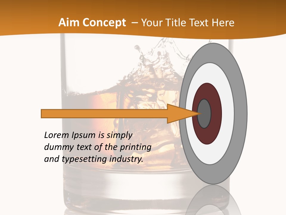 Hard Cold Single PowerPoint Template