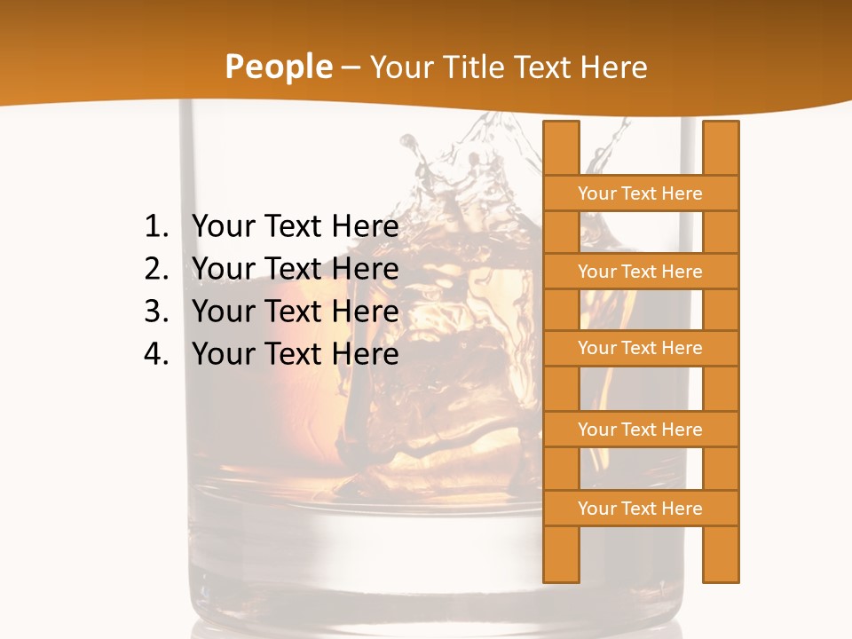 Hard Cold Single PowerPoint Template