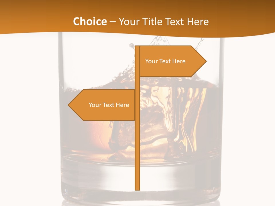 Hard Cold Single PowerPoint Template