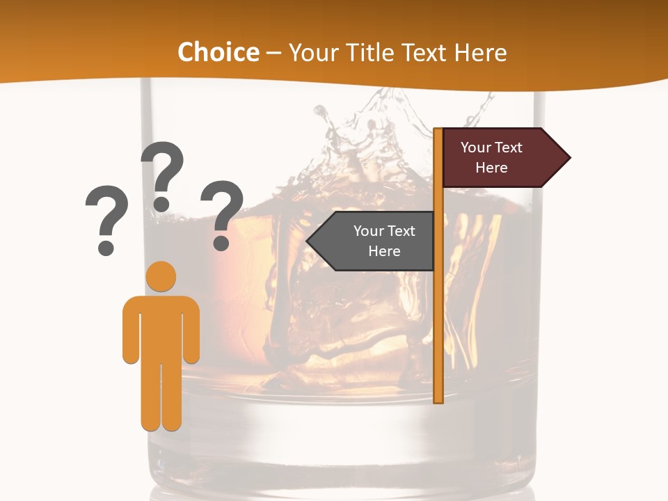 Hard Cold Single PowerPoint Template
