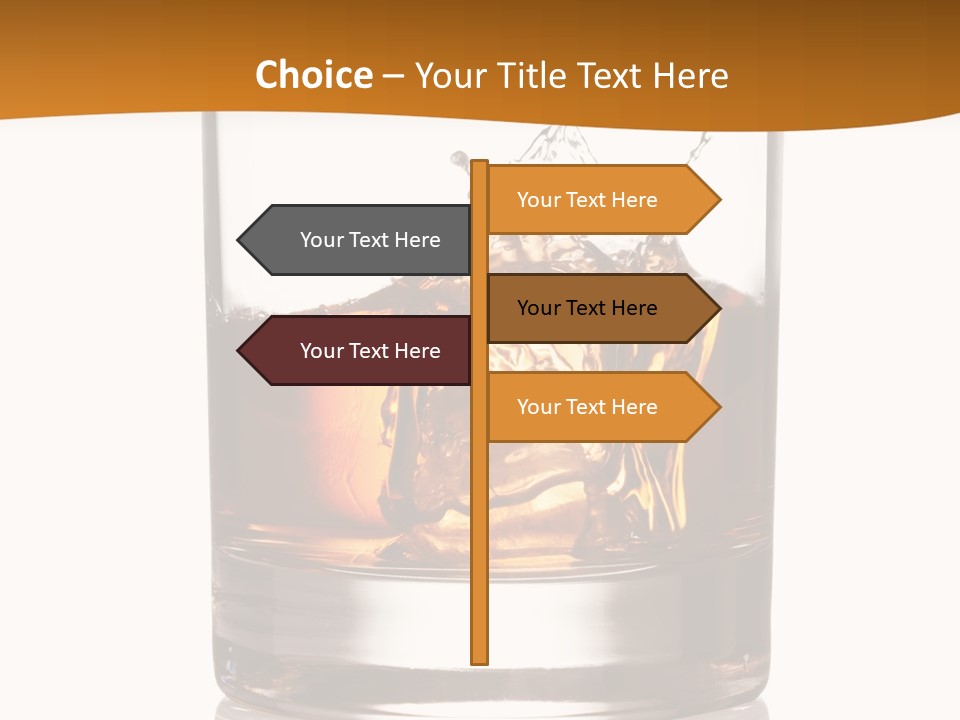 Hard Cold Single PowerPoint Template