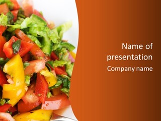 Nutritious Isolated Grecian PowerPoint Template
