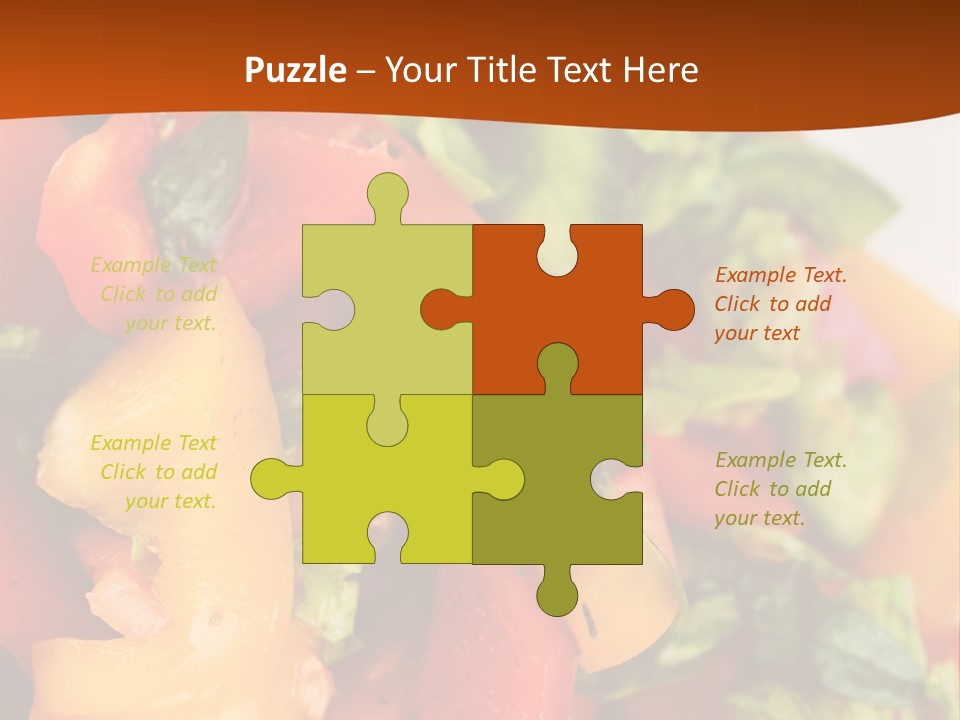 Nutritious Isolated Grecian PowerPoint Template