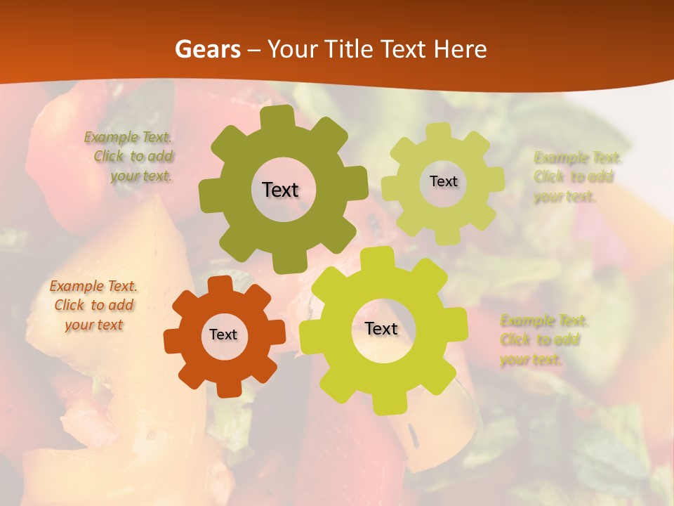 Nutritious Isolated Grecian PowerPoint Template