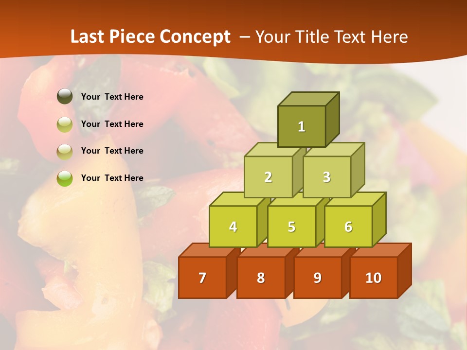 Nutritious Isolated Grecian PowerPoint Template