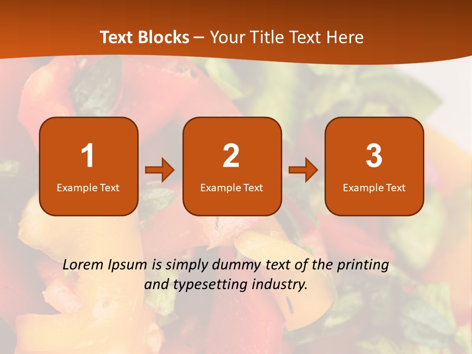 Nutritious Isolated Grecian PowerPoint Template