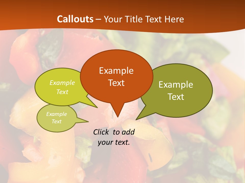 Nutritious Isolated Grecian PowerPoint Template