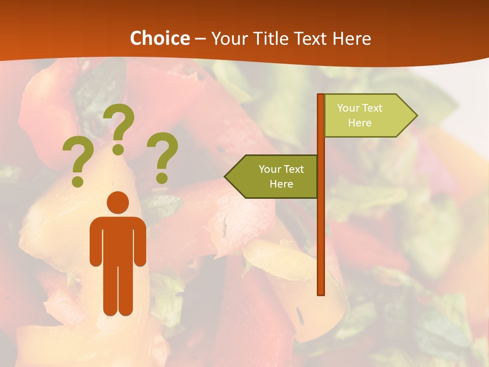 Nutritious Isolated Grecian PowerPoint Template