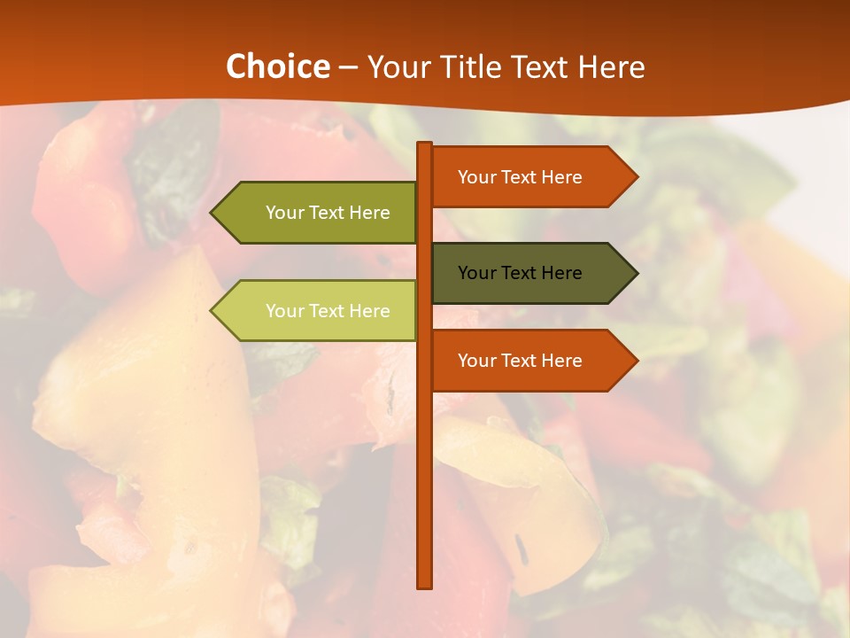 Nutritious Isolated Grecian PowerPoint Template