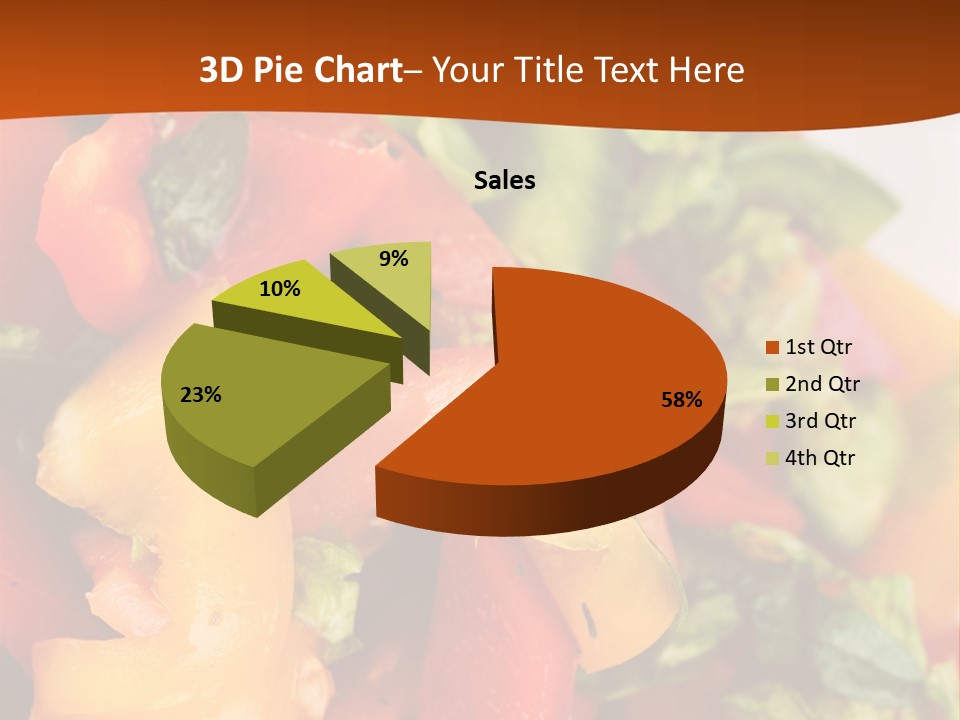 Nutritious Isolated Grecian PowerPoint Template