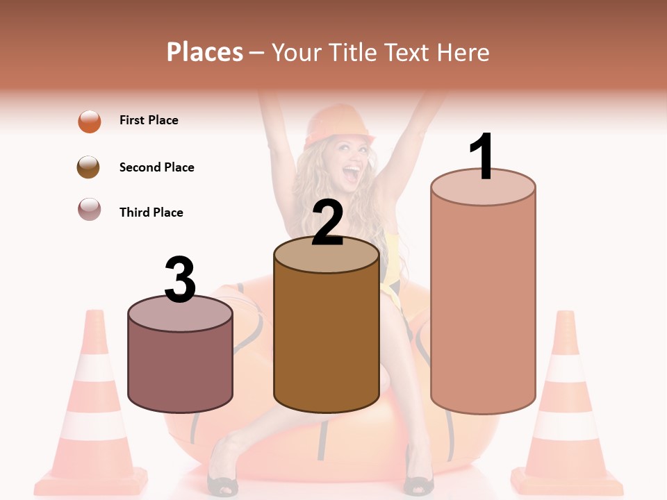 Cheerful Dress Job PowerPoint Template