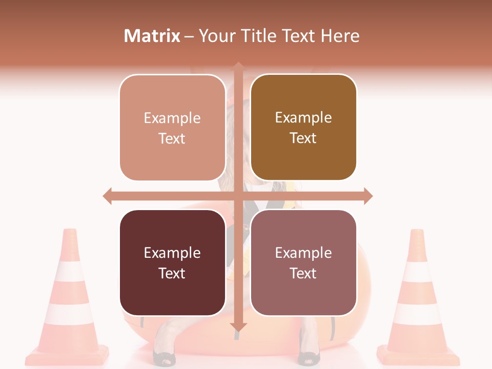 Cheerful Dress Job PowerPoint Template