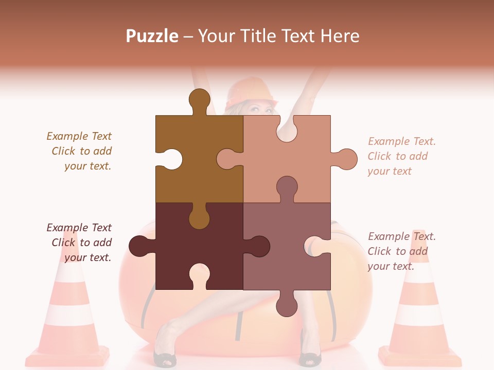 Cheerful Dress Job PowerPoint Template