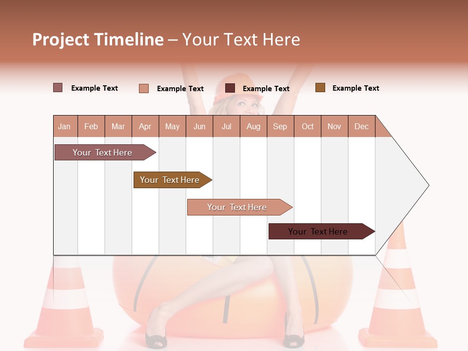 Cheerful Dress Job PowerPoint Template