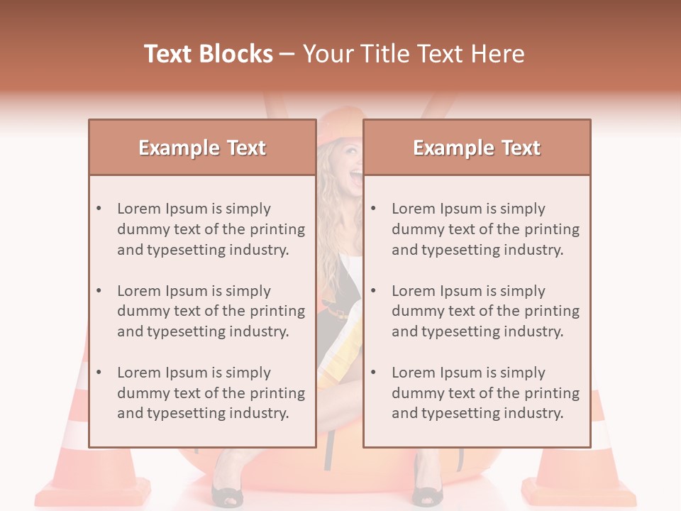 Cheerful Dress Job PowerPoint Template