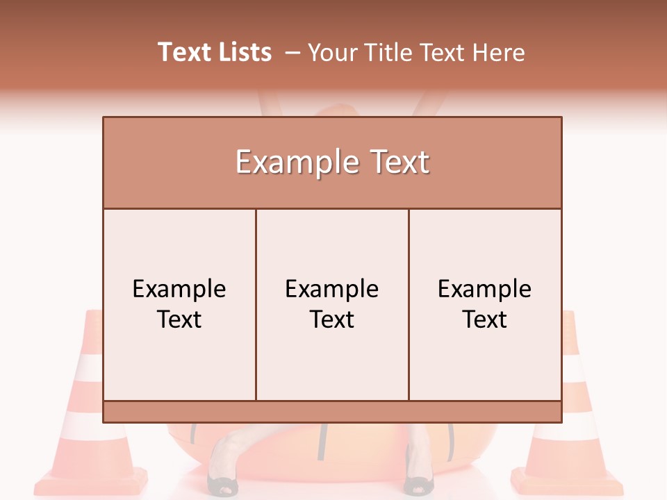 Cheerful Dress Job PowerPoint Template