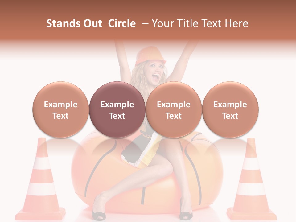 Cheerful Dress Job PowerPoint Template