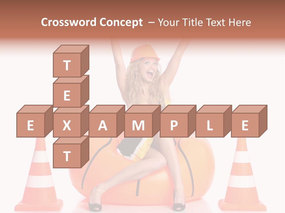 Cheerful Dress Job PowerPoint Template