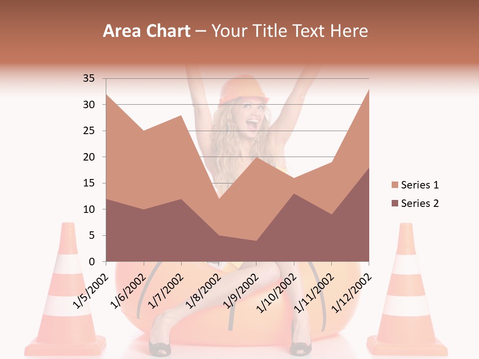 Cheerful Dress Job PowerPoint Template