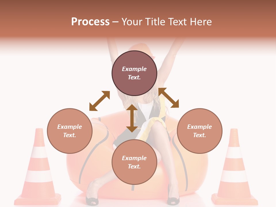 Cheerful Dress Job PowerPoint Template