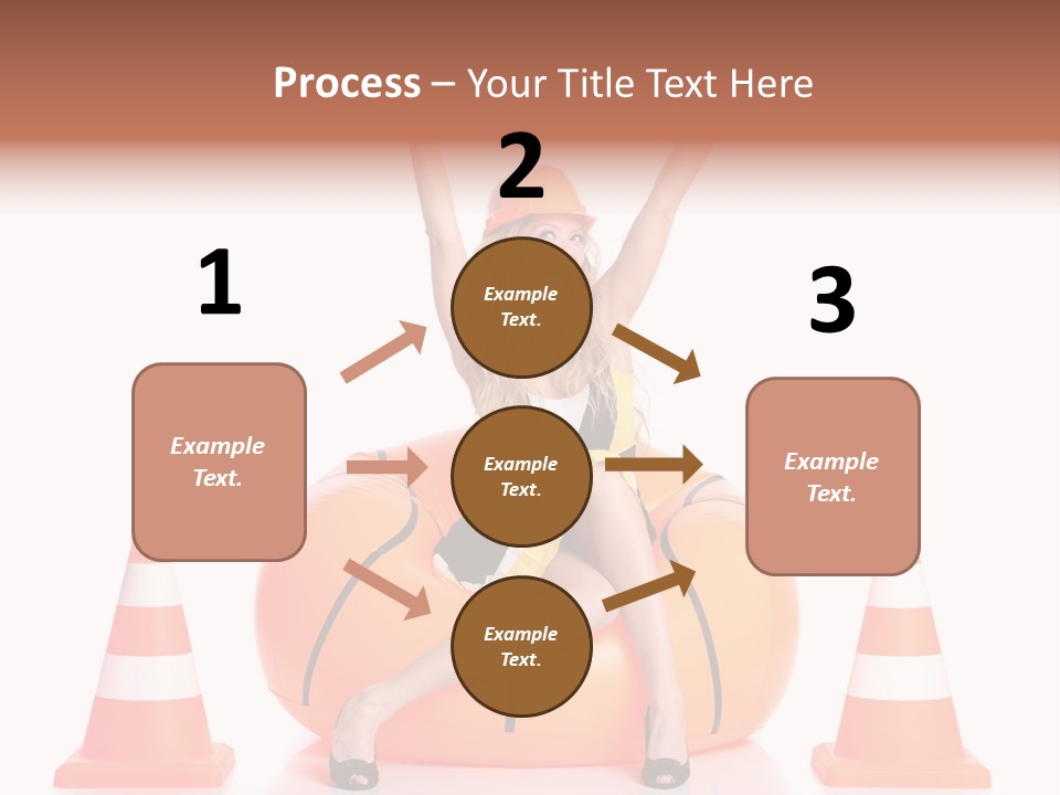 Cheerful Dress Job PowerPoint Template