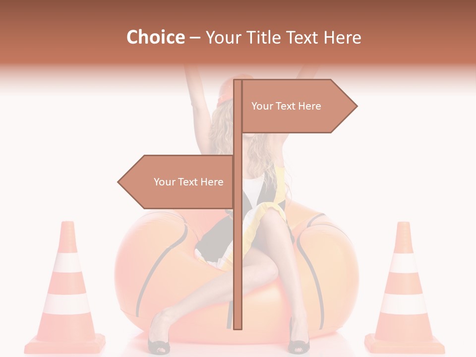 Cheerful Dress Job PowerPoint Template