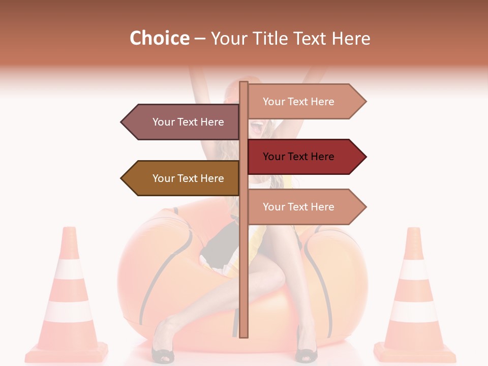 Cheerful Dress Job PowerPoint Template