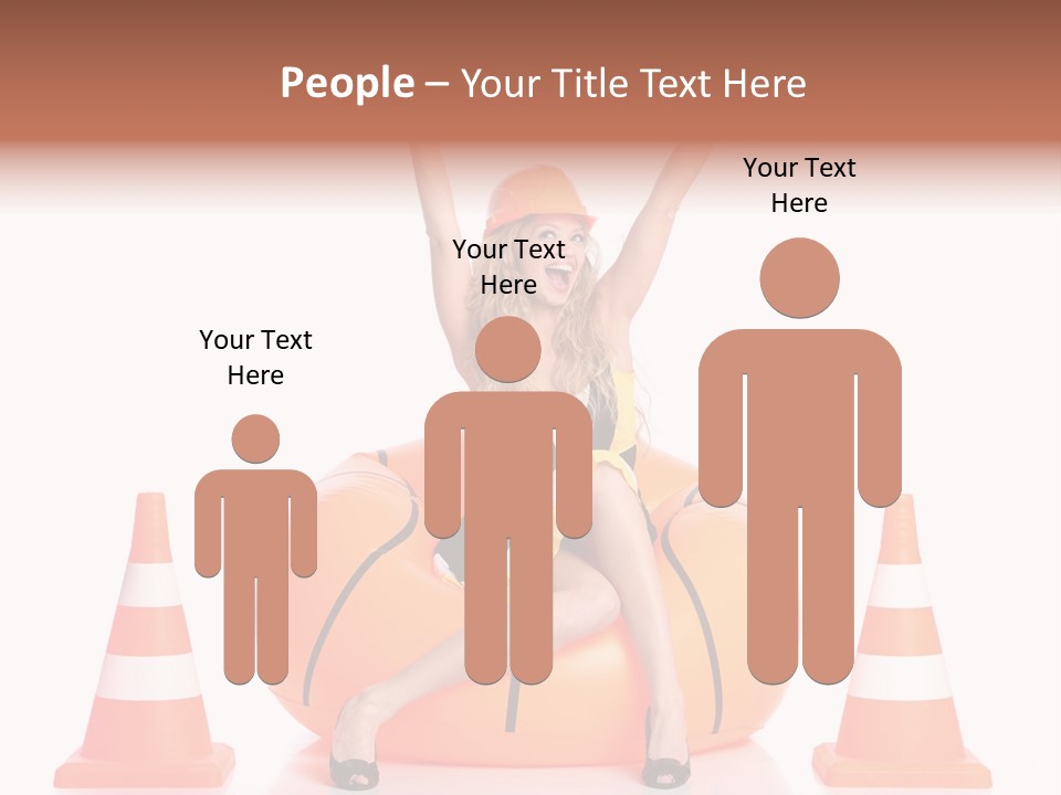 Cheerful Dress Job PowerPoint Template