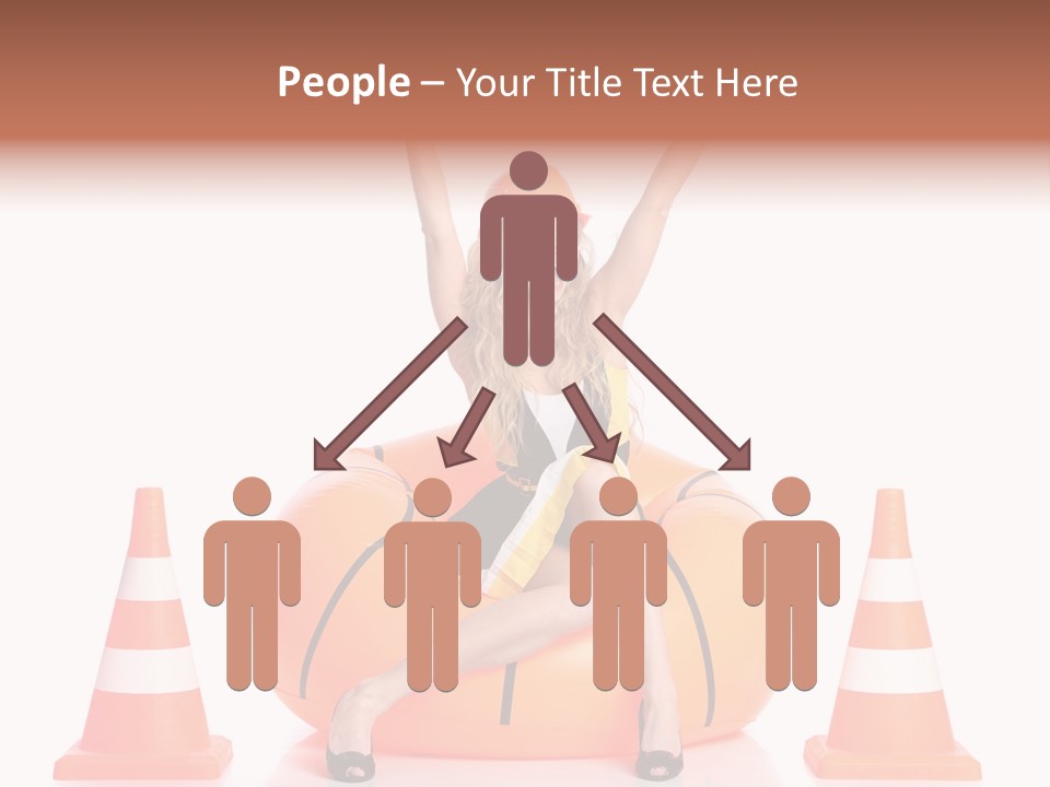 Cheerful Dress Job PowerPoint Template