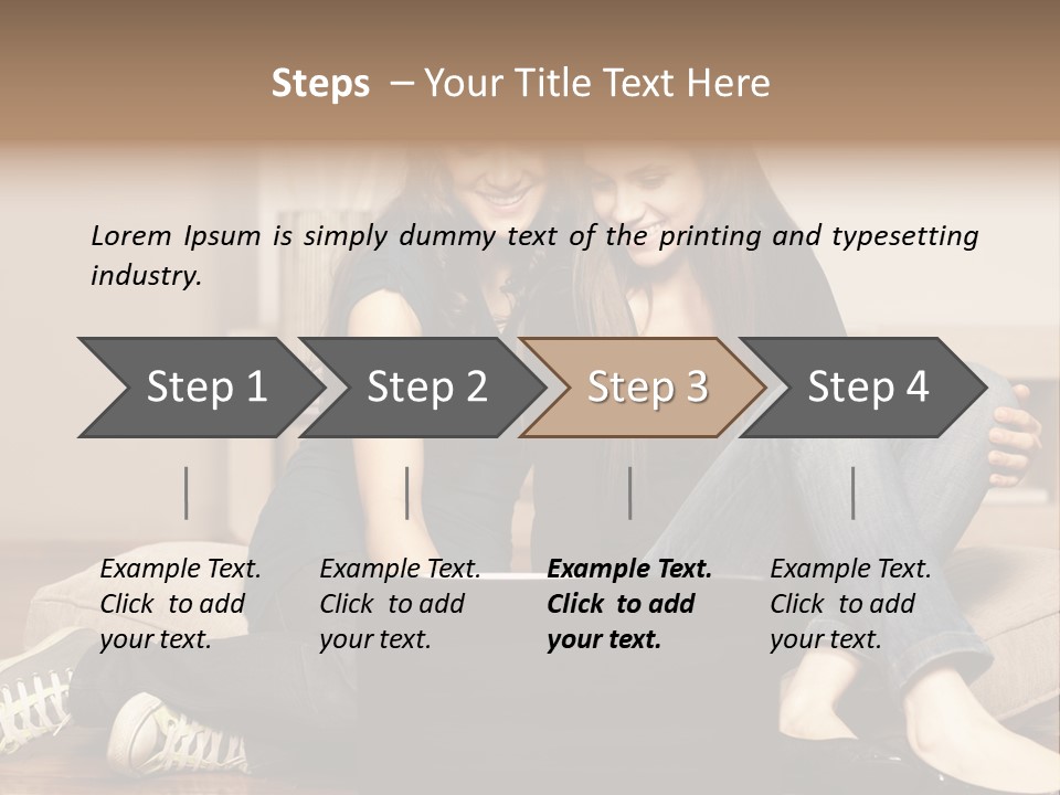 Technology  Jeans PowerPoint Template