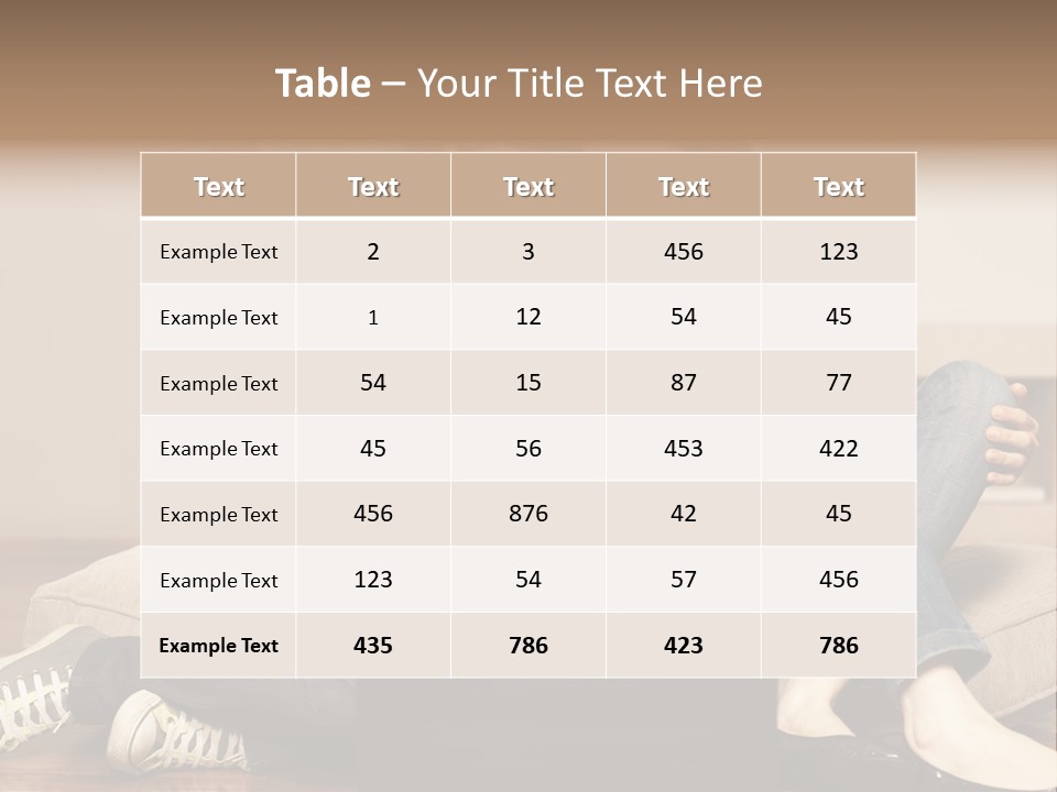 Technology  Jeans PowerPoint Template