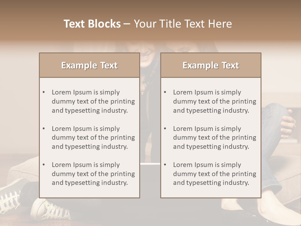 Technology  Jeans PowerPoint Template