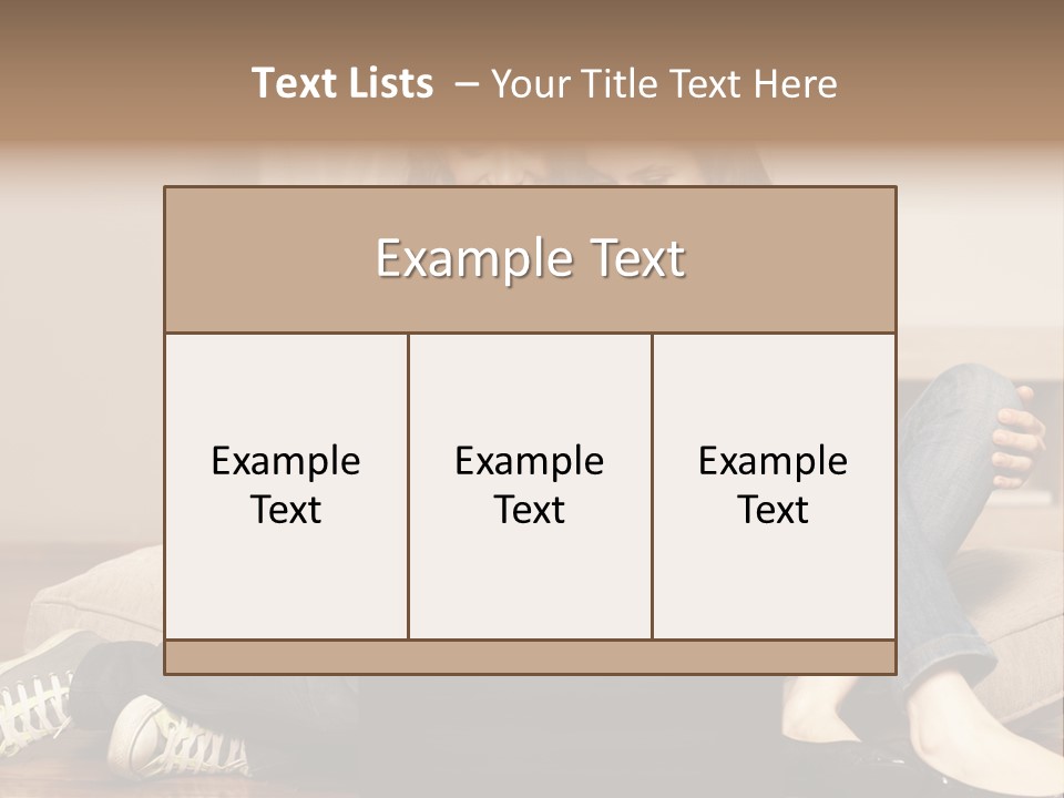 Technology  Jeans PowerPoint Template