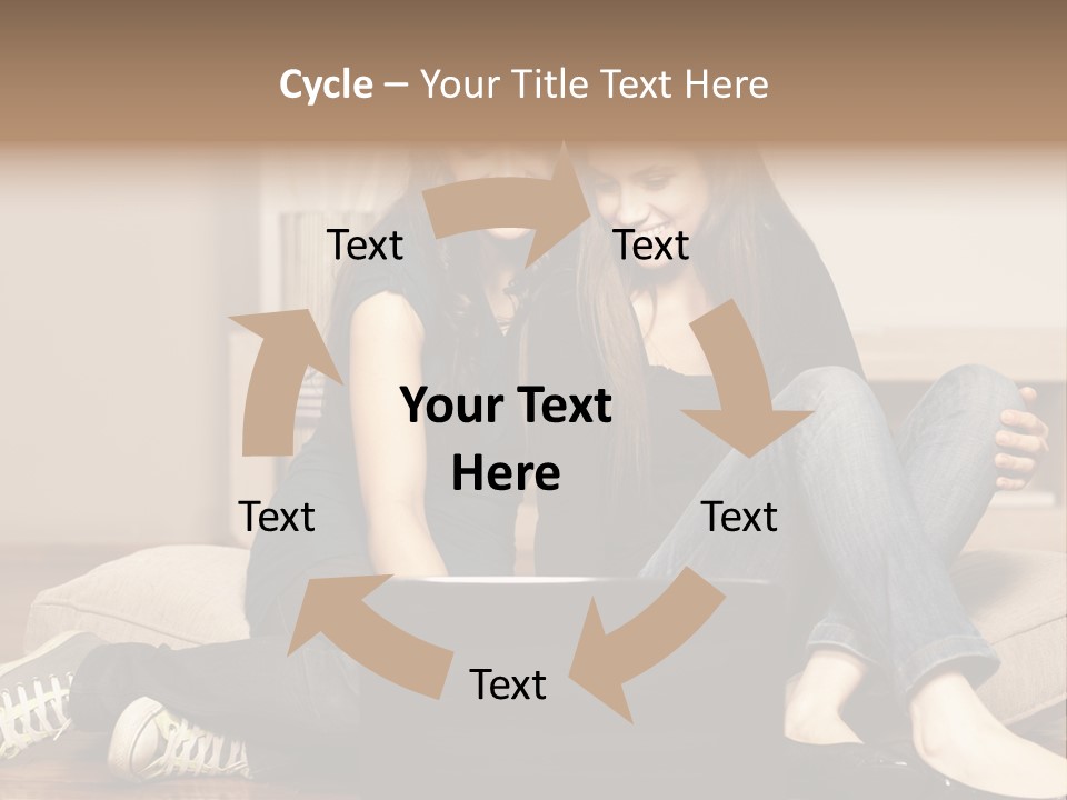 Technology  Jeans PowerPoint Template