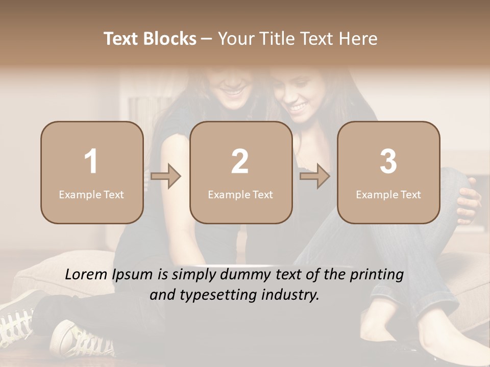 Technology  Jeans PowerPoint Template