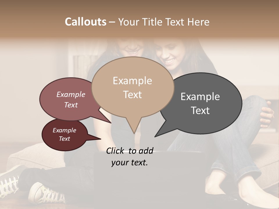 Technology  Jeans PowerPoint Template