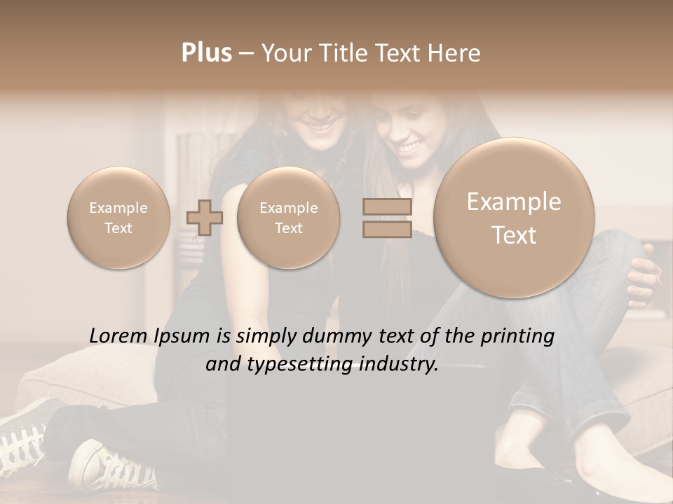 Technology  Jeans PowerPoint Template