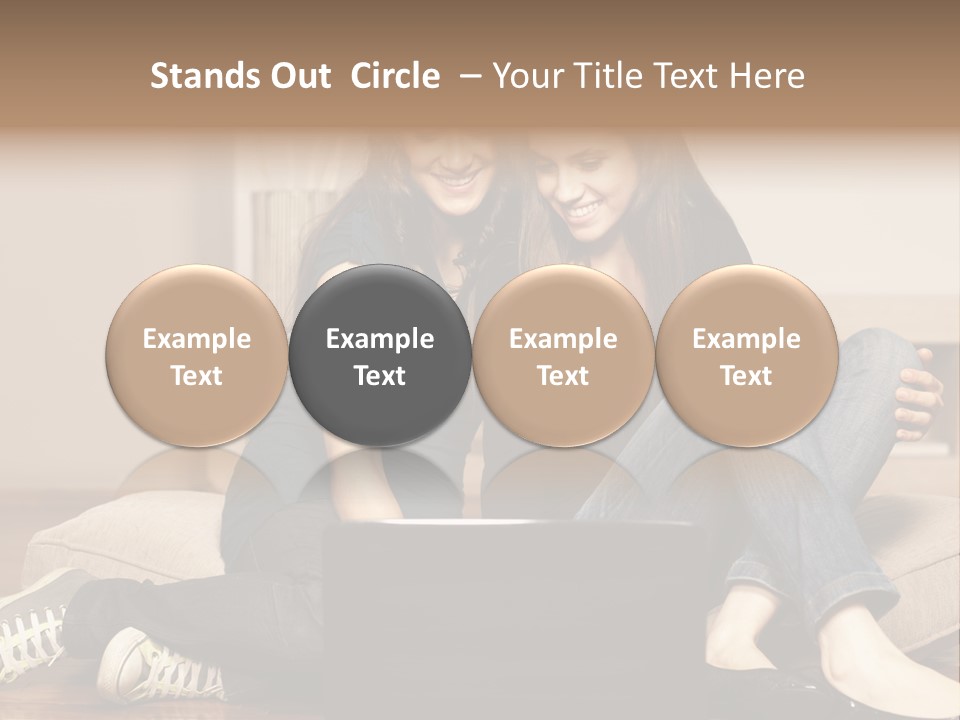 Technology  Jeans PowerPoint Template