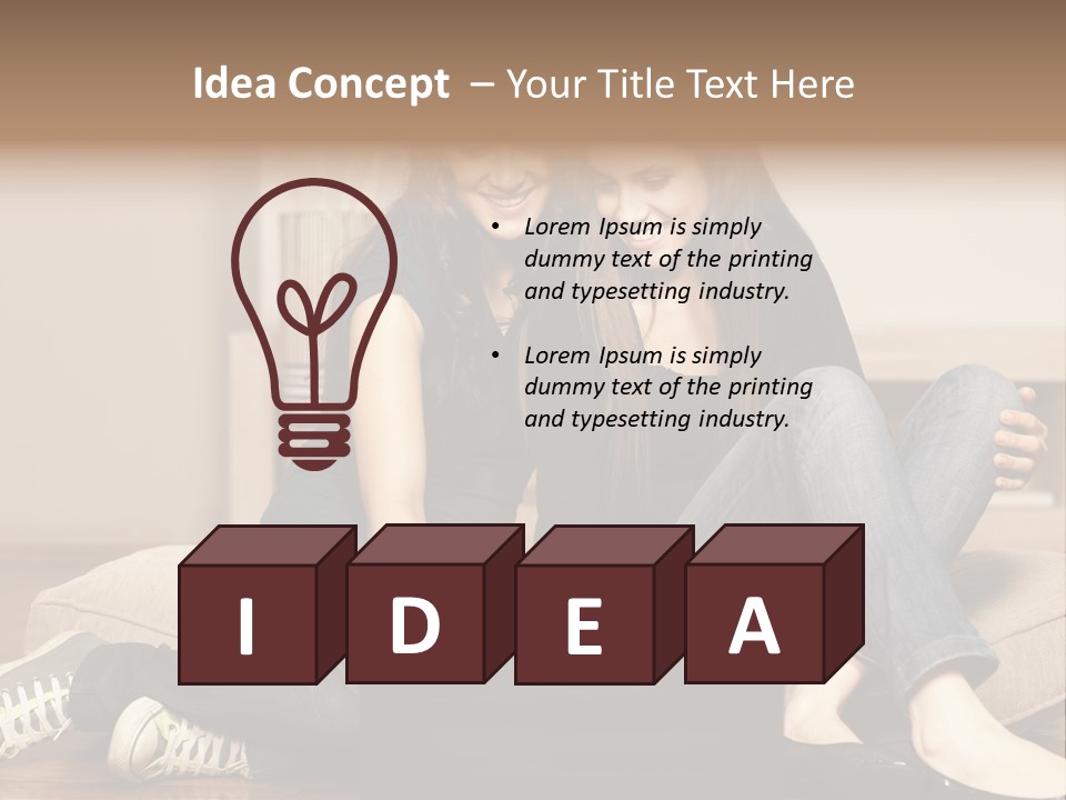 Technology  Jeans PowerPoint Template