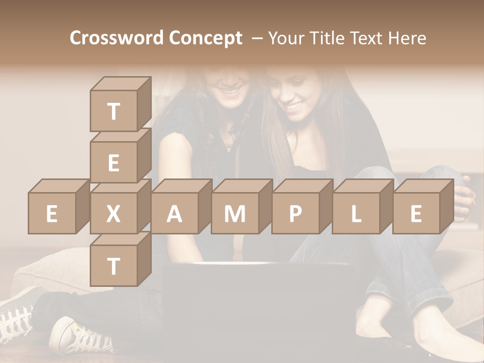 Technology  Jeans PowerPoint Template