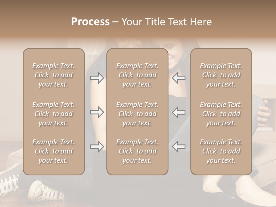 Technology  Jeans PowerPoint Template