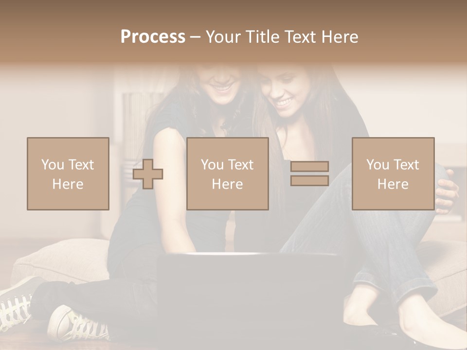 Technology  Jeans PowerPoint Template