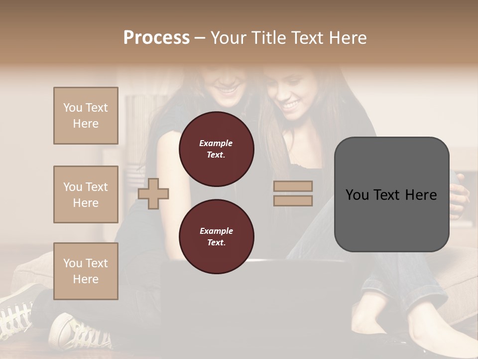 Technology  Jeans PowerPoint Template