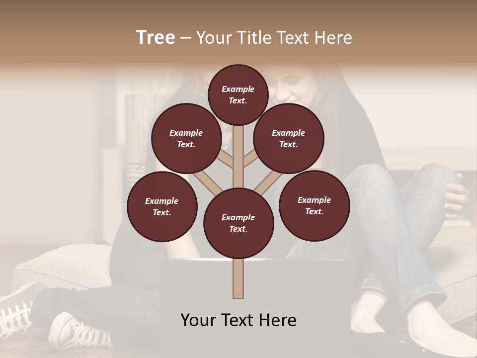 Technology  Jeans PowerPoint Template