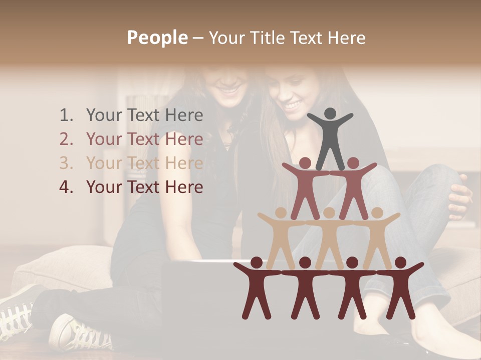 Technology  Jeans PowerPoint Template