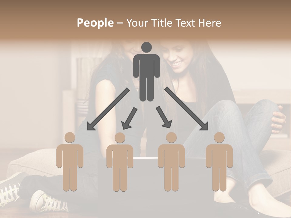 Technology  Jeans PowerPoint Template