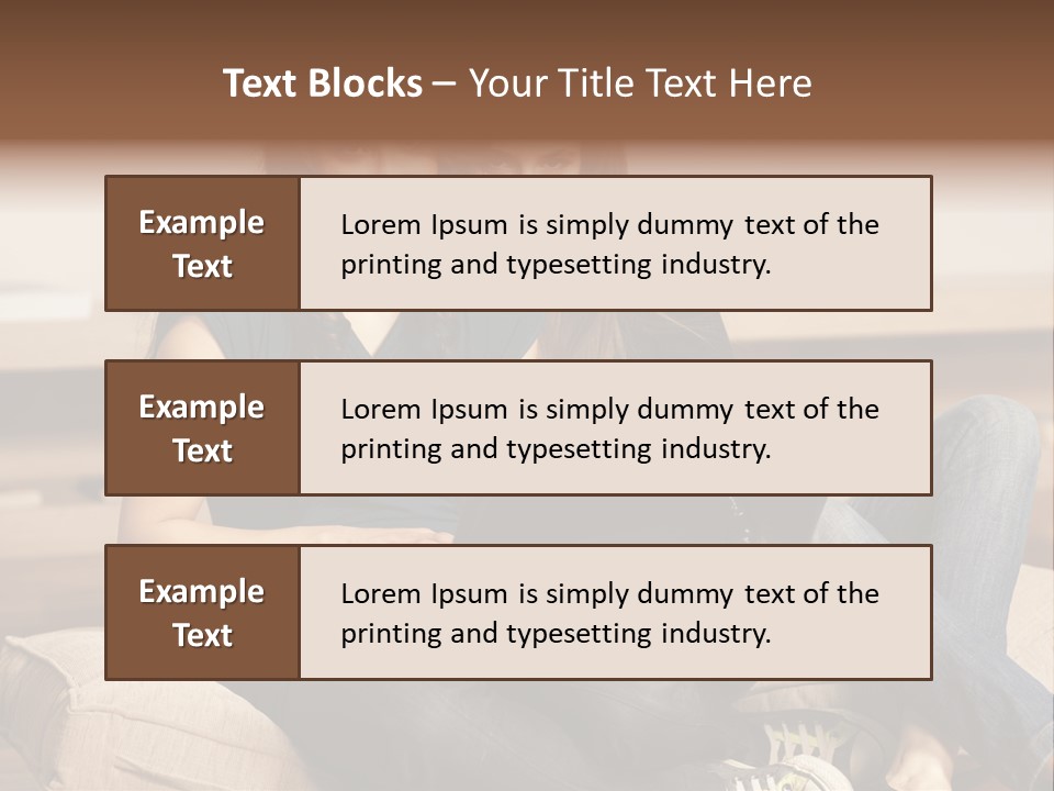 People Happy Girlfriends PowerPoint Template