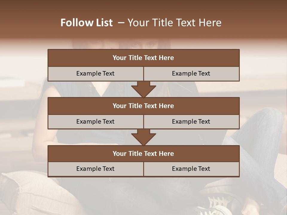 People Happy Girlfriends PowerPoint Template
