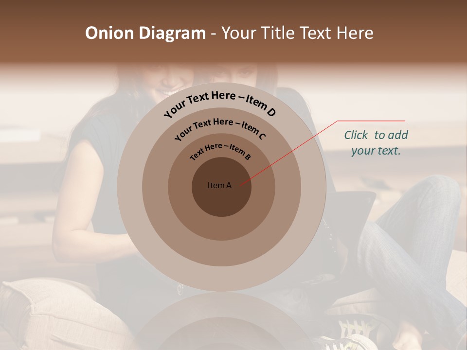 People Happy Girlfriends PowerPoint Template